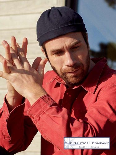 Sailor Miki Watch Cap, Cotton, Navy or Brick