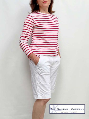 Women's Bermuda Shorts, White 