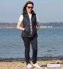 Women's Nautical Navy Blue Quilted Gilet, Lightweight - SOLD OUT