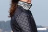 Women's Nautical Navy Blue Quilted Jacket -SOLD OUT