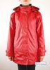 Women's Lined Raincoat, Red SOLD OUT