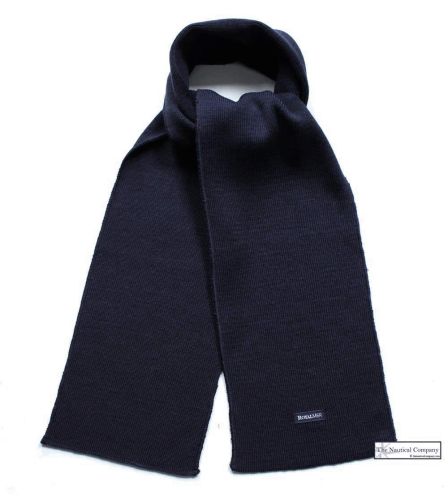 Navy Blue Wool Rich Scarf - SOLD OUT