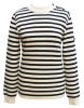 Striped Breton Sweater, Cream/Navy Blue, for Men & Women (SOLD OUT & DISCONTINUED)