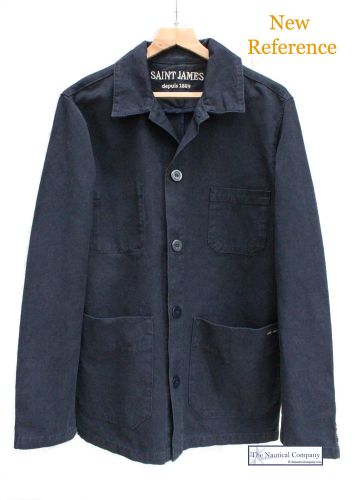 Saint James Sirocco Jacket, Navy Blue