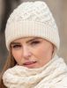 Aran 100% Soft Merino Beanie Hat, Cream - SOLD OUT