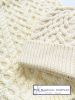 Aran 100% Soft Merino Beanie Hat, Cream - SOLD OUT
