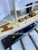 Large White & Blue Sailing Yacht Model